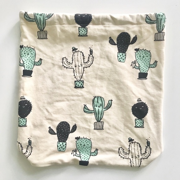 {kukukid} kids organic cactus drawstring backpack - Picture 7 of 8